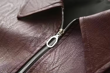 Klassiek imitatieleren damesjack 5