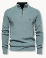 Klassieke trui met halve rits voor heren 3