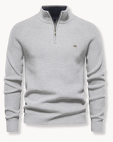 Klassieke trui met halve rits voor heren 4