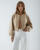 Lichtgewicht bomberjack voor dames 1