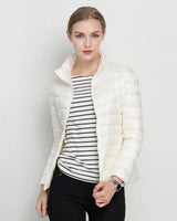 Lichtgewicht waterdichte donsjas voor dames 3