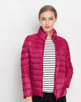 Lichtgewicht waterdichte donsjas voor dames 5