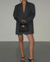 Oversized klassieke blazerjas voor dames 1