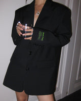 Oversized klassieke blazerjas voor dames 8