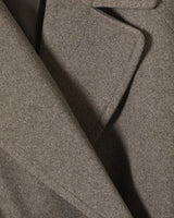 Oversized lange wollen jas voor dames 3