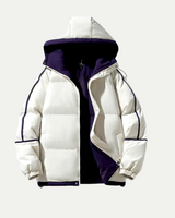 Oversizex gewatteerde jas met capuchon voor dames 2