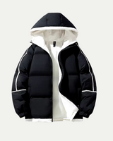 Oversizex gewatteerde jas met capuchon voor dames 3