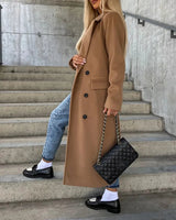 Tijdloze dubbelrijsjas voor dames 5