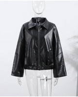 Vintage imitatieleren bomberjack 8