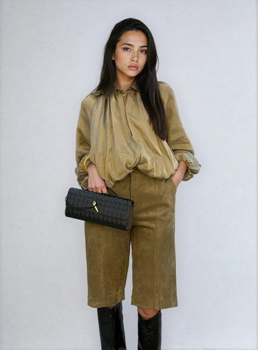 Vintage losse bomberjack 0