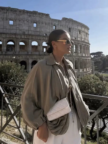 Vintage losse bomberjack 2