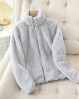 Warme, comfortabele fleecejas voor dames 1