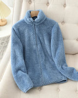 Warme, comfortabele fleecejas voor dames 4