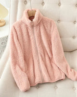 Warme, comfortabele fleecejas voor dames 5