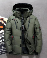 Waterafstotende geïsoleerde winterjas met capuchon 3