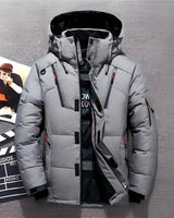 Waterafstotende geïsoleerde winterjas met capuchon 4