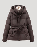 Winterpufferjack met capuchon voor dames 4