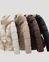 Winterpufferjack met capuchon voor dames 7