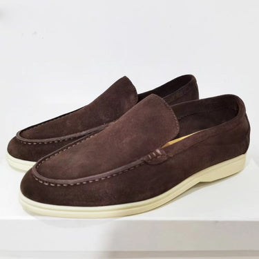 Harreld | Heren loafers van suede